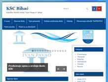 Tablet Screenshot of ksc-bihac.net